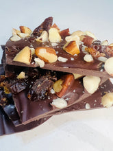 Load image into Gallery viewer, Chocolate Slats - Dates, Brazil Nuts &amp; Sea Salt
